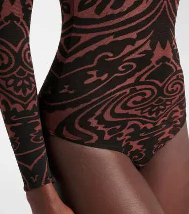 Wolford x Etro Tattoo paisley bodysuit | Thumbnail 4
