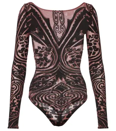 Wolford x Etro Tattoo paisley bodysuit | Thumbnail 1