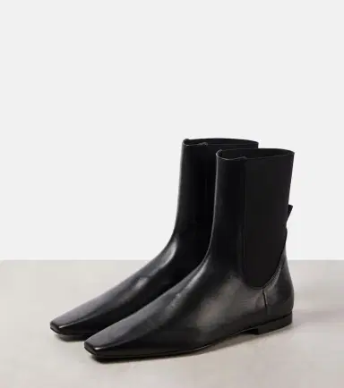 TOTEME Leather chelsea boots | Thumbnail 3 TOTEME Leather chelsea boots | Thumbnail 3