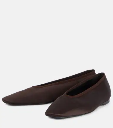 Toteme Satin ballet flats | Thumbnail 5