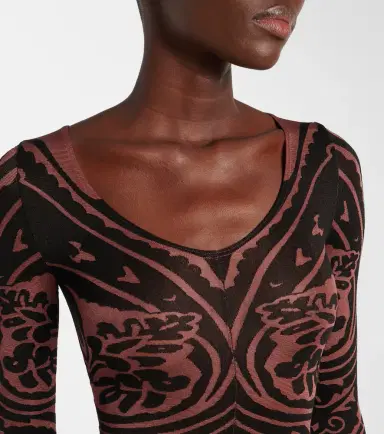 Wolford x Etro Tattoo paisley catsuit | Thumbnail 6
