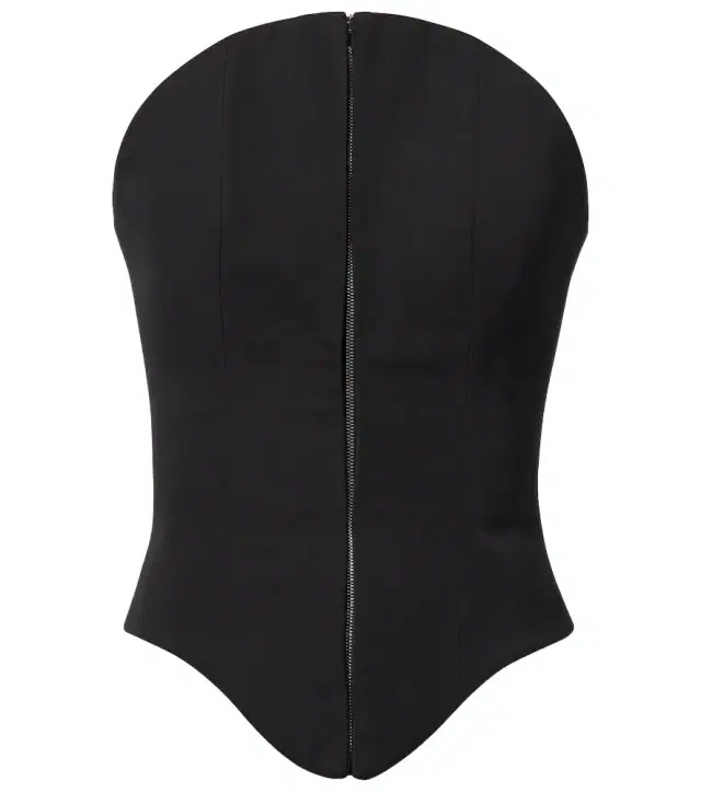 McQueen Wool corset top