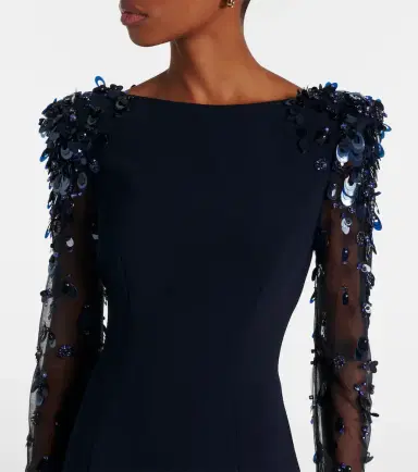 Jenny Packham Midnight embellished gown | Thumbnail 4