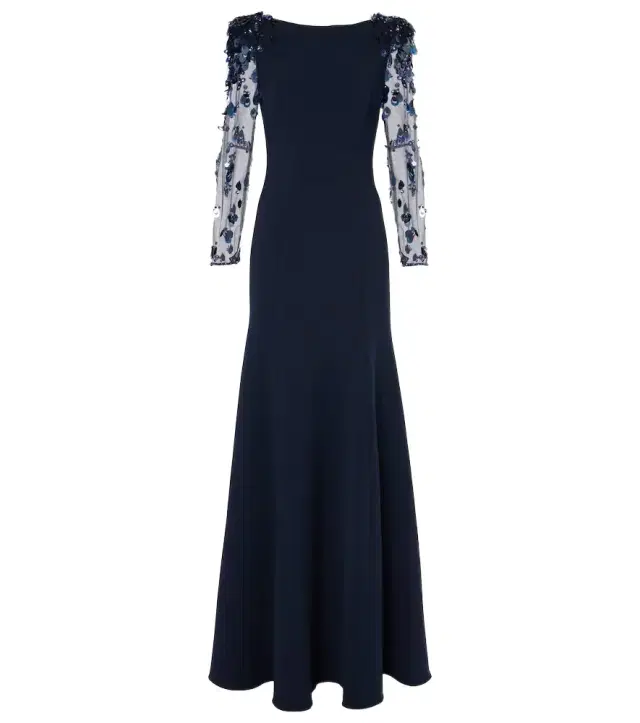 Jenny Packham Midnight embellished gown