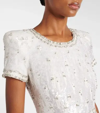 Jenny Packham Bridal Kira embellished gown | Thumbnail 3