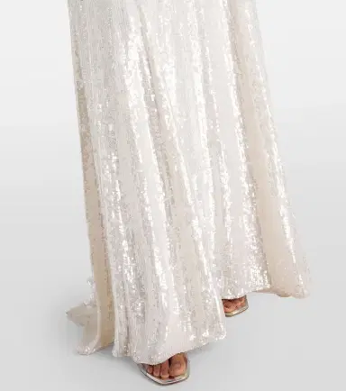 Jenny Packham Bridal Kira embellished gown | Thumbnail 4