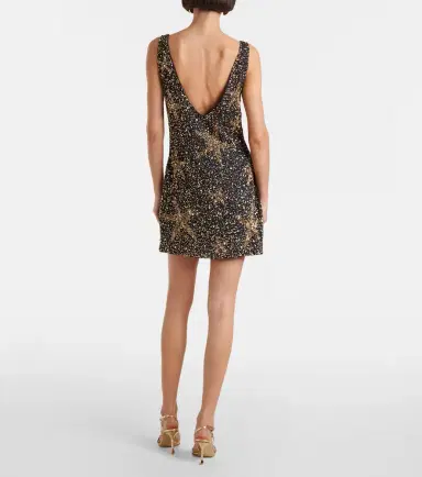 Rixo Star Fish sequined minidress | Thumbnail 3