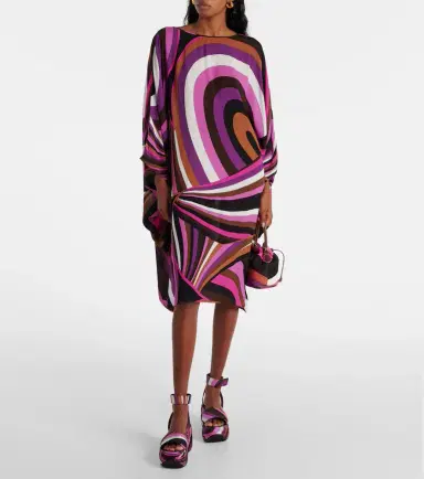 Pucci Iride garza kaftan | Thumbnail 4
