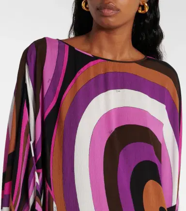 Pucci Iride garza kaftan | Thumbnail 5