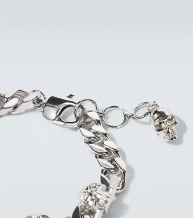 Alexander McQueen Embellished chain bracelet | Thumbnail 2