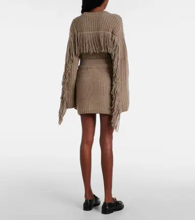 Lisa Yang Lovi cashmere miniskirt | Thumbnail 2