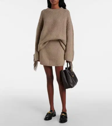 Lisa Yang Lovi cashmere miniskirt | Thumbnail 4
