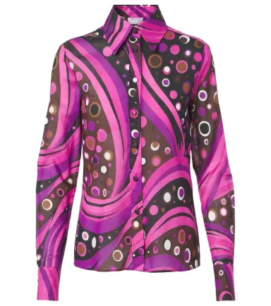 PUCCI Fontane cotton muslin shirt | Thumbnail 1 PUCCI Fontane cotton muslin shirt | Thumbnail 1