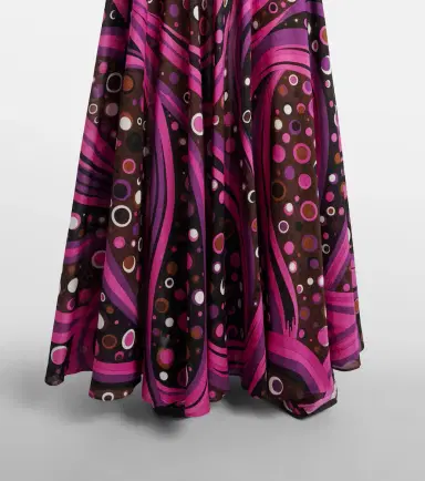 PUCCI Fontane cotton muslin maxi skirt | Thumbnail 4