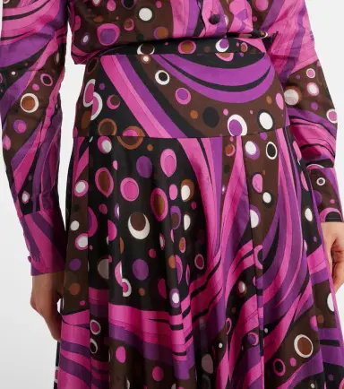 PUCCI Fontane cotton muslin maxi skirt | Thumbnail 5