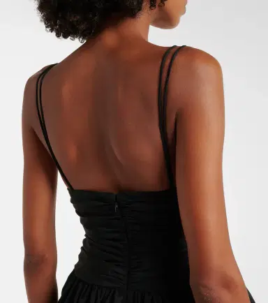 Staud Loren ruched minidress | Thumbnail 3