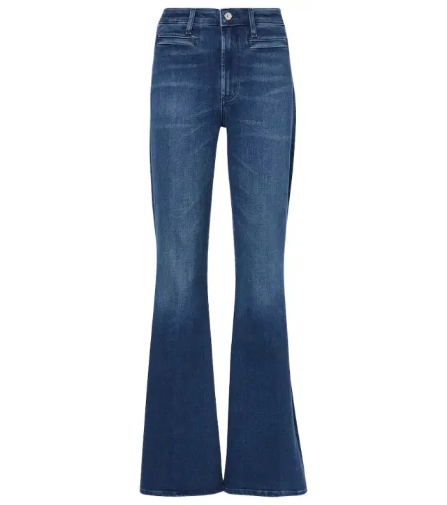 Lilah high-rise flared jeans