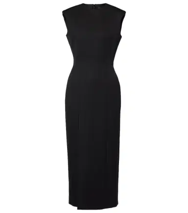 Wardrobe.NYC Wardrobe. NYC Sculpted midi dress | Thumbnail 1