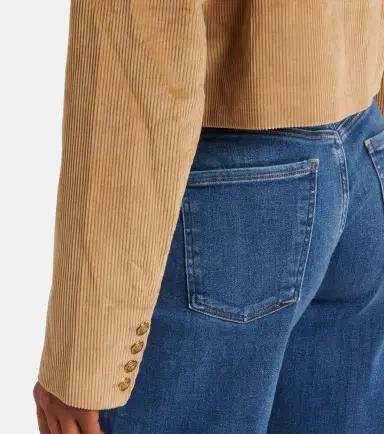 Citizens of Humanity Pia cropped cotton corduroy jacket | Thumbnail 4