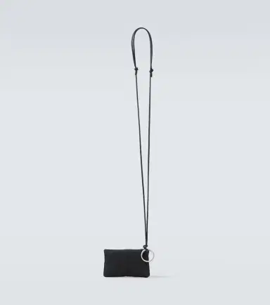 Saint Laurent Cassandre Mini leather-trimmed crossbody bag | Thumbnail 3 Saint Laurent Cassandre Mini leather-trimmed crossbody bag | Thumbnail 3