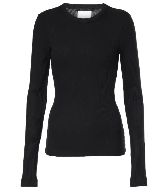 Citizens of Humanity Bina ribbed-knit jersey top
