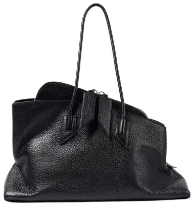 The Attico La Passeggiata Medium leather tote bag | Thumbnail 1