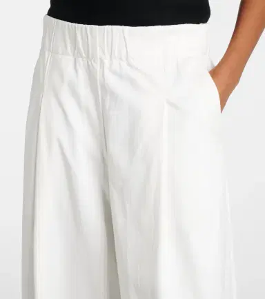 Dries Van Noten High-rise cotton wide-leg pants | Thumbnail 4