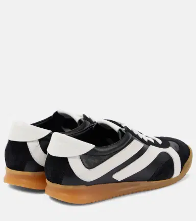 Proenza Schouler Track suede-trimmed leather sneakers | Thumbnail 3 Proenza Schouler Track suede-trimmed leather sneakers | Thumbnail 3