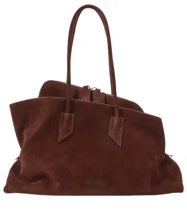 The Attico La Passeggiata Medium suede tote bag | Thumbnail 1