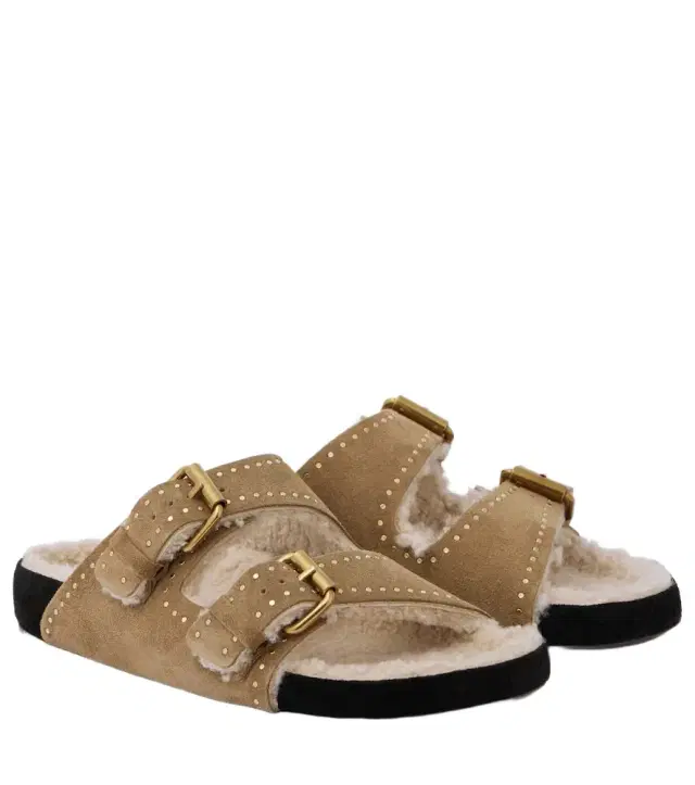Isabel Marant Lennyo suede slides