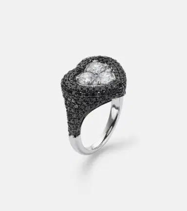 Kamyen Manaal 18kt white gold ring with diamonds | Thumbnail 2 Kamyen Manaal 18kt white gold ring with diamonds | Thumbnail 2