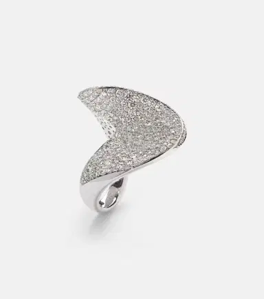 Kamyen 18kt white gold ring with diamonds | Thumbnail 2