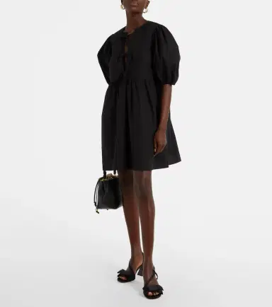 Ganni Bow-detail slingback pumps | Thumbnail 2