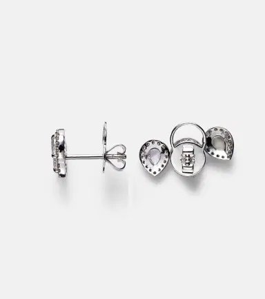 Kamyen Kanika 18kt white gold earrings with diamonds | Thumbnail 4