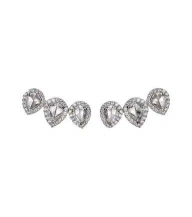 Kamyen Kanika 18kt white gold earrings with diamonds | Thumbnail 1