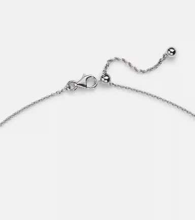 Kamyen Marquise Solitaire 18kt white gold and enamel choker with diamonds | Thumbnail 2 Kamyen Marquise Solitaire 18kt white gold and enamel choker with diamonds | Thumbnail 2