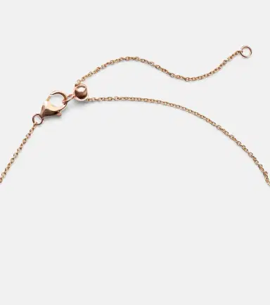 Kamyen Golden Drop 18kt rose gold necklace with diamonds | Thumbnail 3