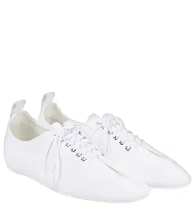 Toteme Canvas lace-up flats | Thumbnail 1
