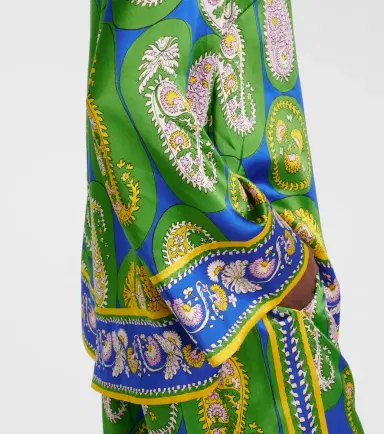 Alemais Alémais Printed silk satin shirt | Thumbnail 5
