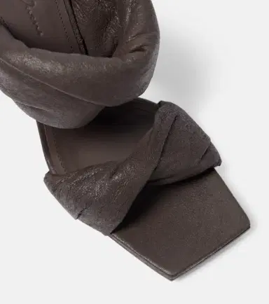 Rick Owens Twisted Cantilever 80 leather mules | Thumbnail 3