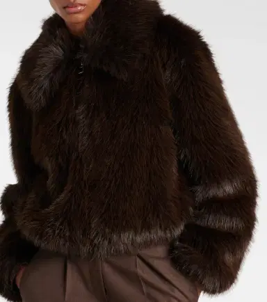 The Frankie Shop Hope faux fur jacket | Thumbnail 4 The Frankie Shop Hope faux fur jacket | Thumbnail 4