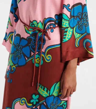 Alemais Alémais Printed silk satin maxi dress | Thumbnail 4
