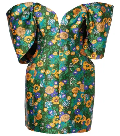 Alemais Alémais Printed off-shoulder corset dress | Thumbnail 1