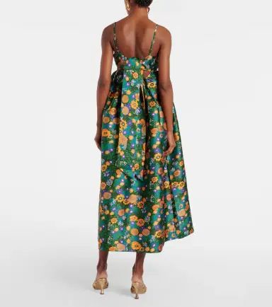 ALÉMAIS Alémais Printed open-back midi dress | Thumbnail 3