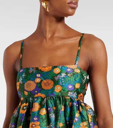 ALÉMAIS Alémais Printed open-back midi dress | Thumbnail 4