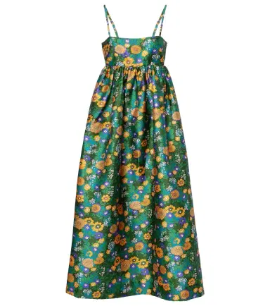 ALÉMAIS Alémais Printed open-back midi dress | Thumbnail 1