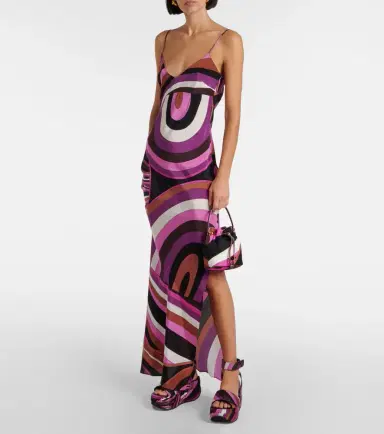 PUCCI Pucciami Iride satin platform sandals | Thumbnail 5 PUCCI Pucciami Iride satin platform sandals | Thumbnail 5