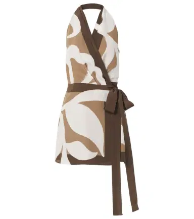 SIR Portia printed silk satin wrap dress | Thumbnail 1