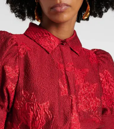 Rebecca Vallance Henrietta belted brocade gown | Thumbnail 3 Rebecca Vallance Henrietta belted brocade gown | Thumbnail 3