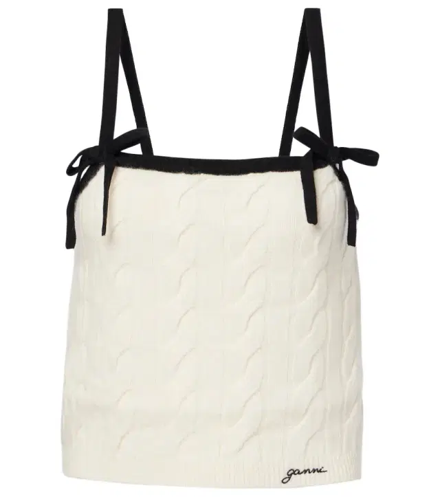Ganni Wool and cashmere top